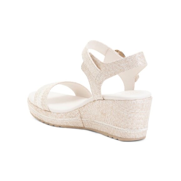 NATURALIZER PREMIUM Eggshell Stella Sandals - Picture 2 of 2